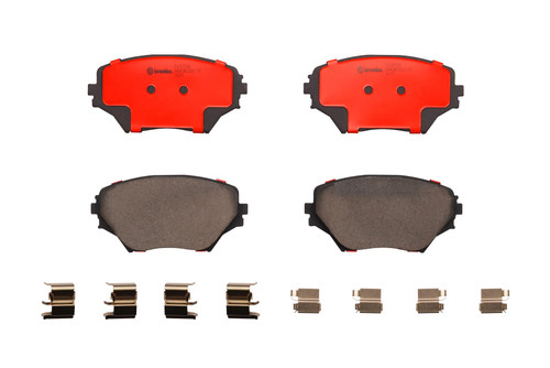 PRIME Ceramic Brake Pad Set for 2001-2005 Toyota (RAV4) P83055N - top view