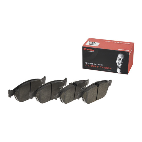 PRIME Low-Met Brake Pad Set for 2012-2018 Audi (A8 Quattro, SQ5) P85128 - front view