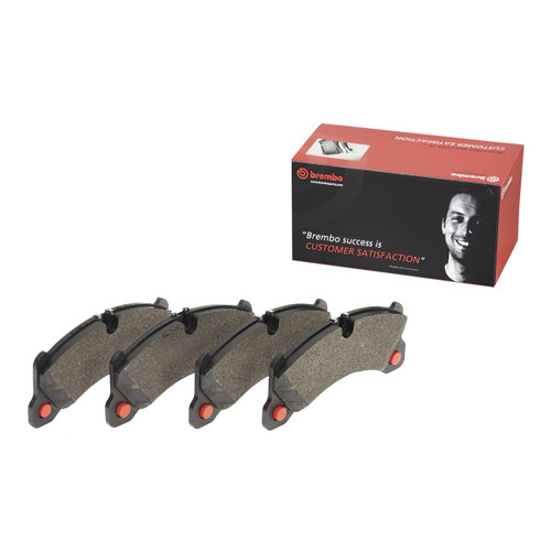 PRIME Low-Met Brake Pad Set for 2011-2018 Porsche (Cayenne) P65026 - front view