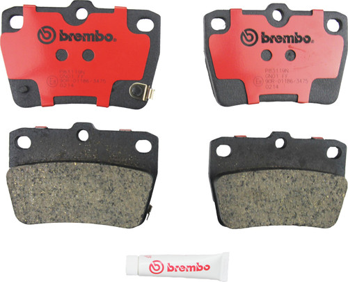 PRIME Ceramic Brake Pad Set for 2004-2005 Toyota (RAV4) P83119N - top view
