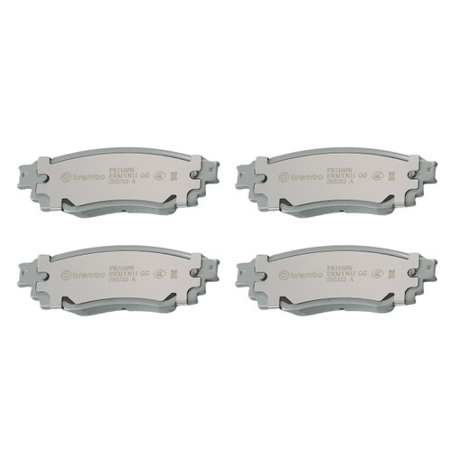 PRIME Ceramic Brake Pad Set for 2016-2025 Lexus/Toyota (RX350, RX450h, C-HR, Camry) P83160N - front view