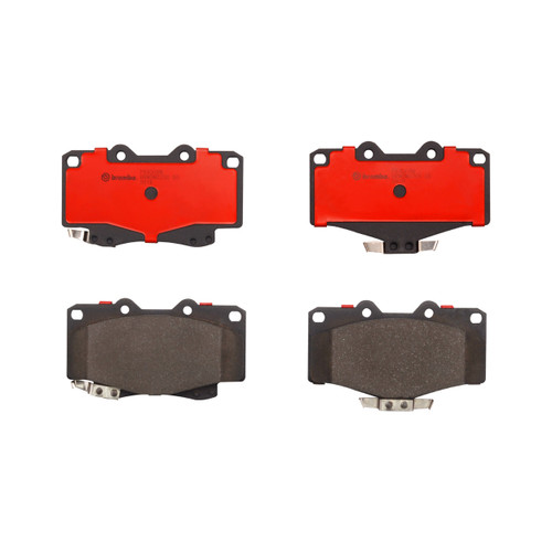 PRIME Ceramic Brake Pad Set for 1985-2004 Toyota (4Runner, Pickup, Cressida, Tacoma) P83009N - alternate view