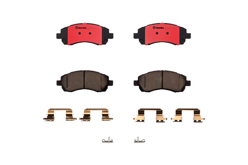 PRIME Ceramic Brake Pad Set for 1997-2001 Subaru (Impreza, Legacy) P78009N - top view