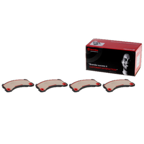 PRIME Ceramic Brake Pad Set for 2011-2018 Porsche (Cayenne) P65026N - kit contents