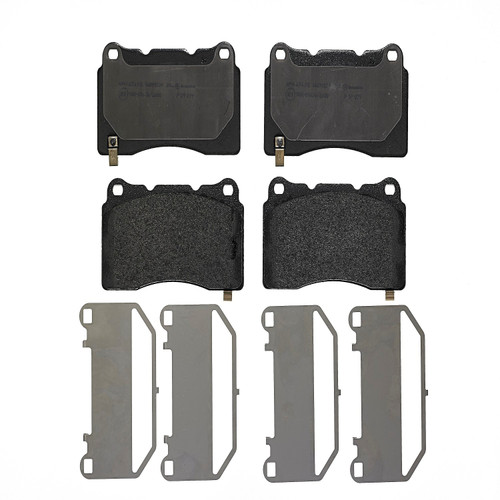 PRIME Low-Met Brake Pad Set for 2008-2024 Hyundai/Tesla/Buick (Genesis Coupe, Roadster, Regal, XTS) P59079 - front view