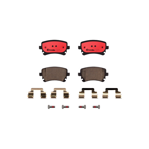 PRIME Ceramic Brake Pad Set for 2003-2011 Audi (RS6, A8 Quattro, S4, A6 Quattro) P85076N - alternate view