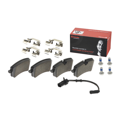 PRIME Low-Met Brake Pad Set for 2012-2021 Audi/Porsche (A7 Quattro, A6, A6 Quattro, S7) P85150 - front view