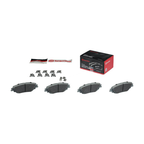 PRIME Ceramic Brake Pad Set for 2019-2025 Lexus/Toyota (UX200, UX250h, Camry, C-HR) P83172N - packaging