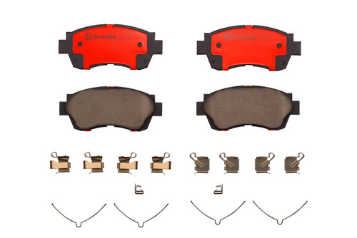 PRIME Ceramic Brake Pad Set for 1990-2001 Lexus/Toyota (ES300, LS400, Avalon, SC300) P83027N - top view
