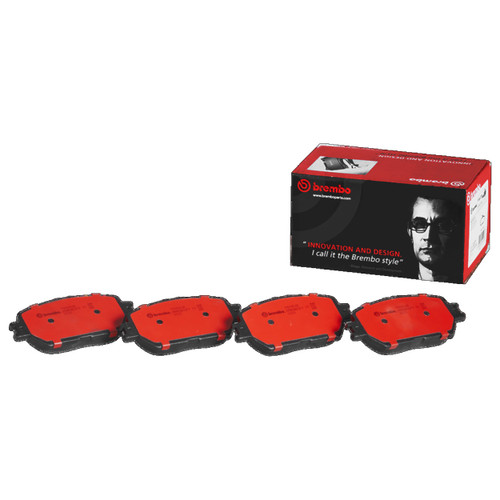 PRIME Ceramic Brake Pad Set for 2002-2015 Toyota/Lexus (Camry, GS300, IS250) P83062N - kit contents