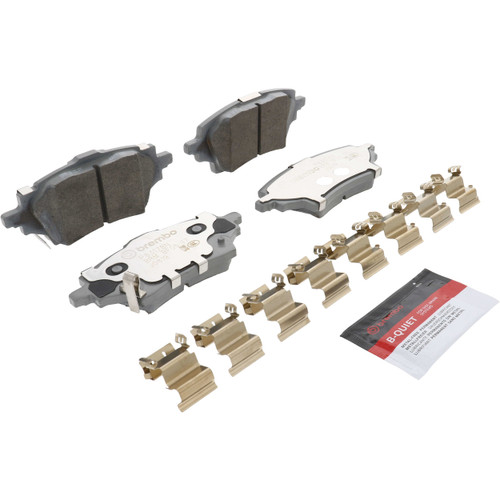 PRIME Ceramic Brake Pad Set for 2019-2022 Toyota (C-HR) P83178N - angled view