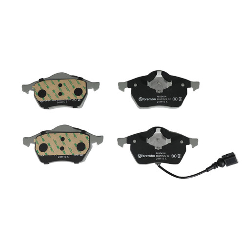 PRIME Ceramic Brake Pad Set for 1996-2010 Volkswagen/Audi (Golf, Passat, Jetta, Beetle) P85045N - back view