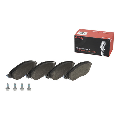 PRIME Low-Met Brake Pad Set for 2018-2025 Volkswagen/Audi (Tiguan, Arteon, Q3, Jetta) P85166 - front view