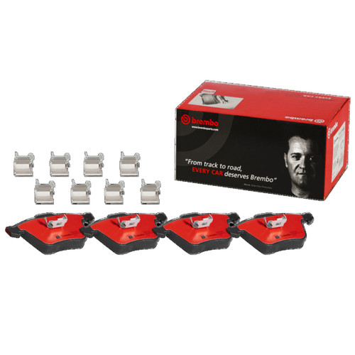 PRIME Ceramic Brake Pad Set for 2003-2014 Volvo (XC90) P86018N - kit contents
