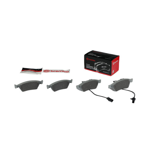PRIME Ceramic Brake Pad Set for 2003-2011 Audi/Volkswagen (A8 Quattro, S8, Phaeton, S6) P85102N - packaging