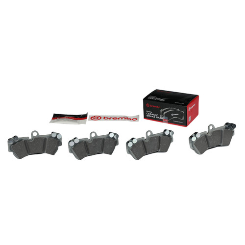 PRIME Ceramic Brake Pad Set for 2003-2018 Porsche/Volkswagen/Mercedes-Benz (Cayenne, Touareg, G550, G63 AMG) P85069N - packaging