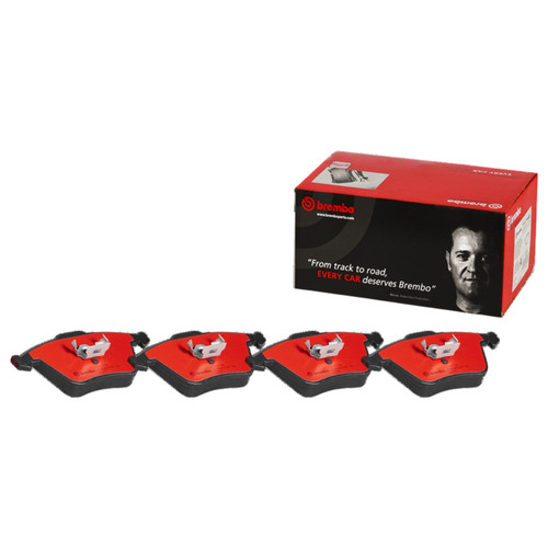 PRIME Ceramic Brake Pad Set for 2006-2012 Volkswagen (Passat, Rabbit, R32, GTI) P85079N - kit contents