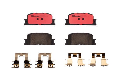 PRIME Ceramic Brake Pad Set for 2001-2006 Lexus/Toyota (ES300, Highlander, Camry, ES330) P83088N - front view