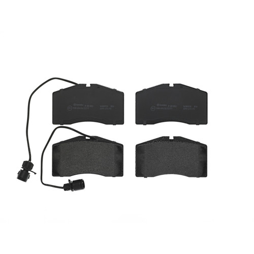 PRIME Low-Met Brake Pad Set for 2000-2003 Audi (A8 Quattro, S8) P85053 - back view