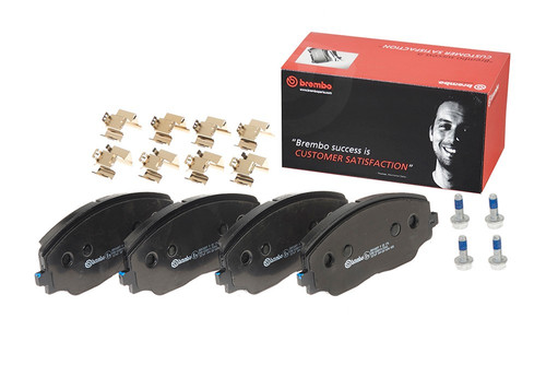 PRIME Low-Met Brake Pad Set for 2018-2025 Volkswagen (Atlas, Atlas Cross Sport) P85176 - front view
