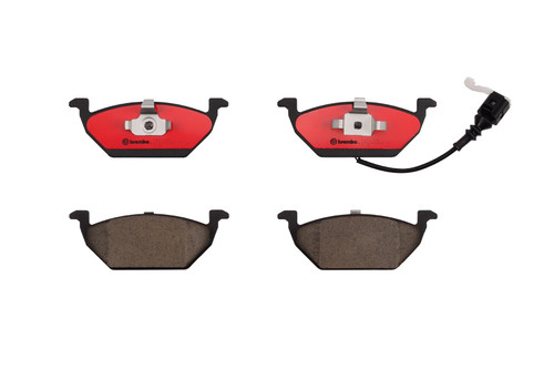 PRIME Ceramic Brake Pad Set for 1999-2019 Volkswagen (Beetle, Golf, Jetta, GTI) P85072N - top view