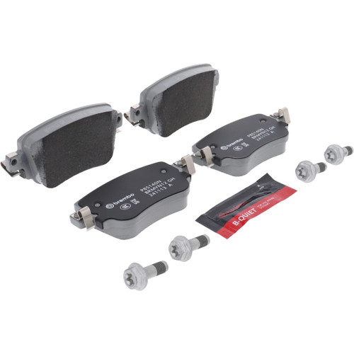 PRIME Ceramic Brake Pad Set for 2015-2021 Volkswagen/Audi (GTI, Golf, Q3, Q3 Quattro) P85140N - angled view