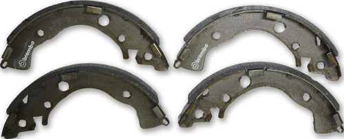 Drum Brake Shoe Set for 2006-2014 Honda (Civic, Fit, Insight) S28515N - top view