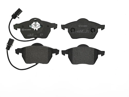 PRIME Low-Met Brake Pad Set for 1998-2011 Audi/Volkswagen (A6, A6 Quattro, A8, A8 Quattro) P85085 - back view