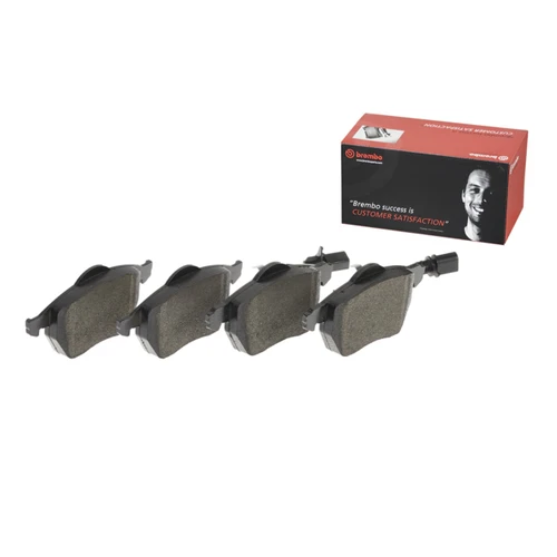 PRIME Low-Met Brake Pad Set for 1998-2011 Audi/Volkswagen (A6, A6 Quattro, A8, A8 Quattro) P85085 - kit contents