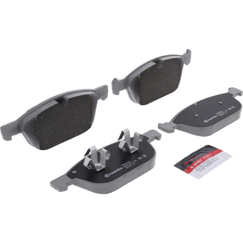 PRIME Ceramic Brake Pad Set for 2003-2015 Volvo (XC90, XC60) P86023N - angled view