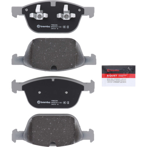 PRIME Ceramic Brake Pad Set for 2003-2015 Volvo (XC90, XC60) P86023N - kit contents