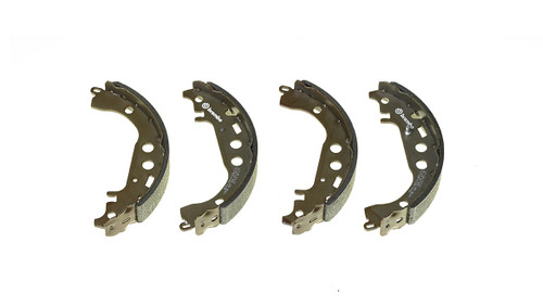 Drum Brake Shoe Set for 2004-2008 Scion/Toyota (xA, xB, Corolla, Prius) S83508N - top view