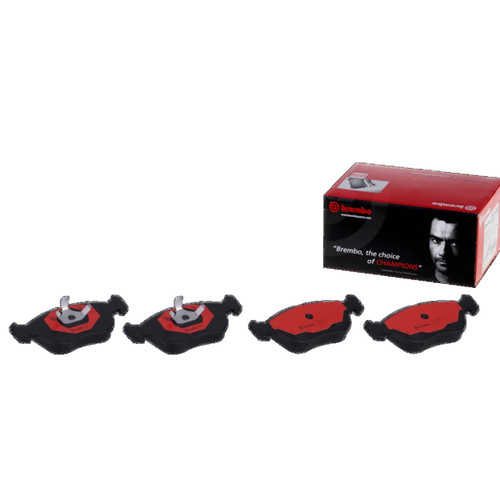 PRIME Ceramic Brake Pad Set for 1993-2004 Volvo (850, C70, S70, V70) P86013N - kit contents