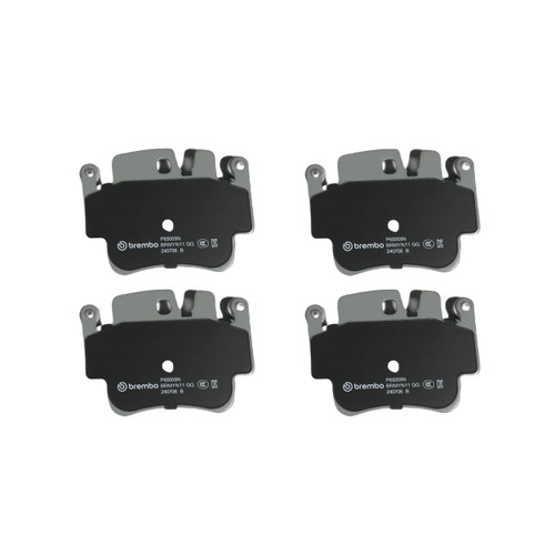 PRIME Ceramic Brake Pad Set for 2005-2019 Volkswagen/Audi (Jetta, Passat, Rabbit, Eos) P85146N - back view