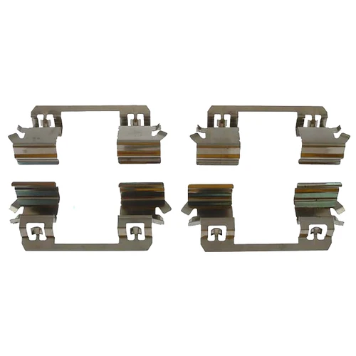 Disc Brake HDW Kit for 2003-2009 Mercedes-Benz (E320, E350) 13529 - front view