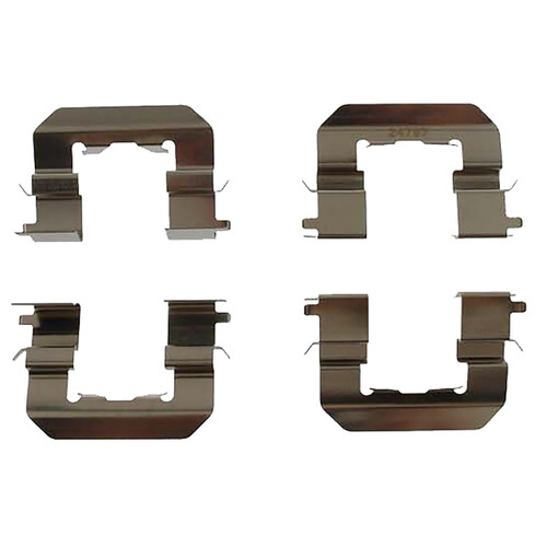 Disc Brake HDW Kit for 2012-2017 Hyundai/Kia/Dodge (Accent, Rio, Attitude) 13638 - front view