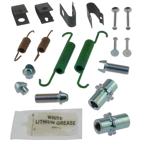 Park BRK HDW Kit Brake Hardware for 2007-2009 Hyundai/Kia (Santa Fe, Amanti) 17441 - front view