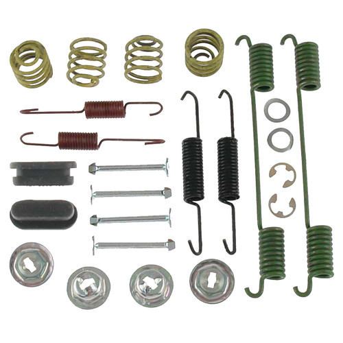 Drum Brk HDW Pro Kit Brake Hardware for 1983-1994 Chrysler/Dodge/Plymouth (Executive Sedan, LeBaron, Aries, Charger) H7263 - front view