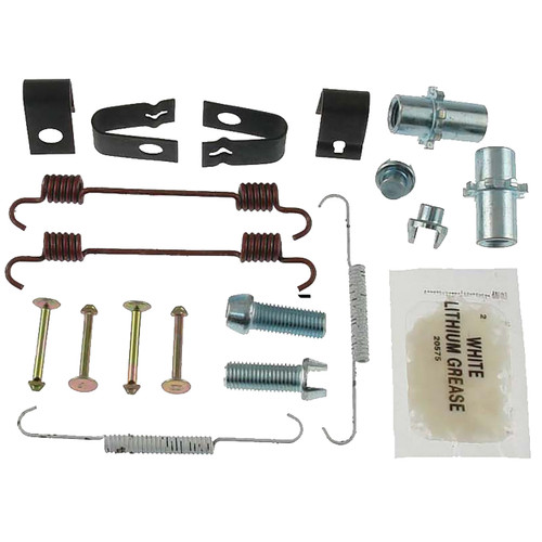Drum Brk HDW Pro Kit Brake Hardware for 2008-2016 Cadillac/Chevrolet (CTS, Camaro, SRX) H7363 - front view