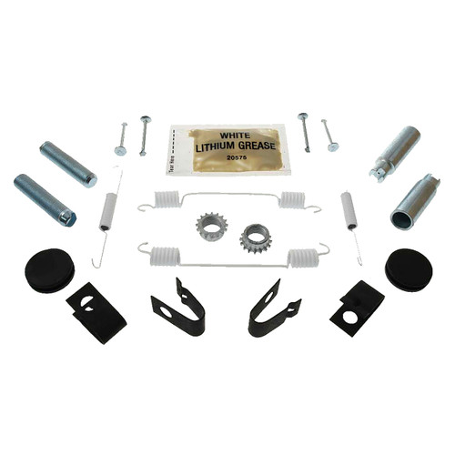 Drum Brk HDW Pro Kit Brake Hardware for 1998-2011 Lincoln (Blackwood, Navigator, Town Car) H7303 - front view
