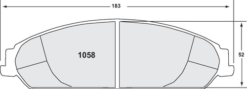 Brake Pads for 2005-2022 Chrysler/Dodge (300, Challenger, Charger, 200) 1058.20
