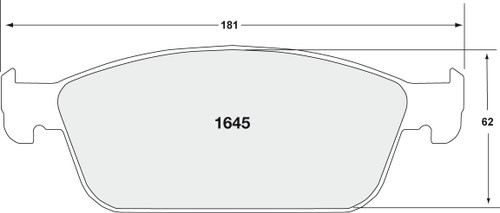 Brake Pads for 2013-2019 Ford/Lincoln (Focus, Transit Connect, Escape, MKC) 1645.20
