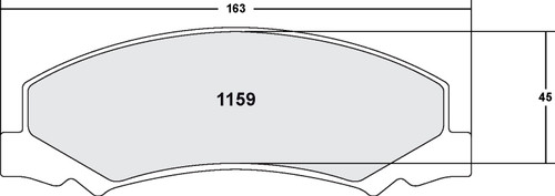 Brake Pads for 2006-2015 Chevrolet/Cadillac/Buick (Impala, Impala Limited, DTS, Monte Carlo) 1159.20