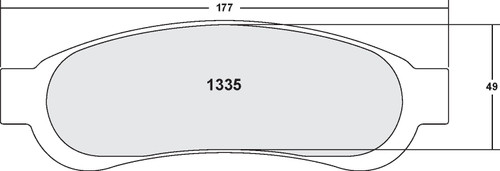 Brake Pads for 2008-2020 Dodge/Ram (Ram 4500, Ram 5500, 4500, 5500) 1335.20