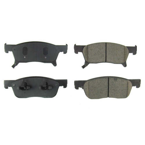 Front Z16 Low-Dust Ceramic Brake Pads 16-2170