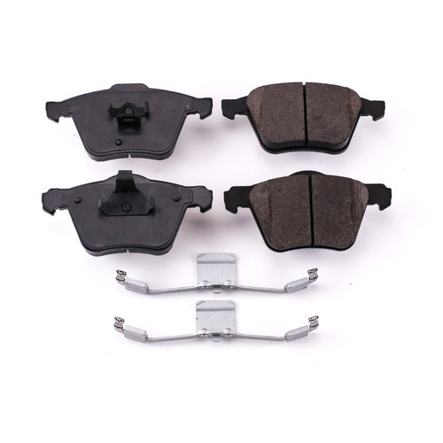 Front Z17 Low-Dust Ceramic Brake Pads with Hardware 17-1003
