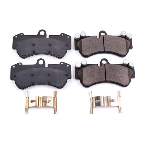 Front Z17 Low-Dust Ceramic Brake Pads with Hardware 17-1007