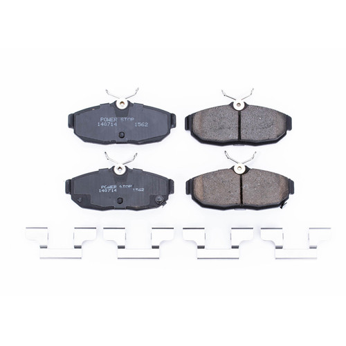 Rear Z17 Low-Dust Ceramic Brake Pads with Hardware 17-1562