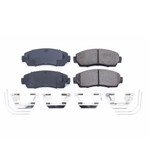 Front Z17 Low-Dust Ceramic Brake Pads with Hardware 17-1521