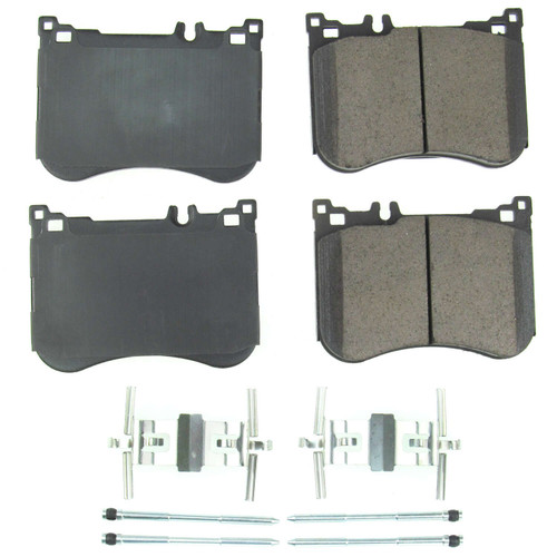 Front Z17 Low-Dust Ceramic Brake Pads with Hardware 17-1688